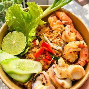 ข้าวผัดต้มยำทะเล